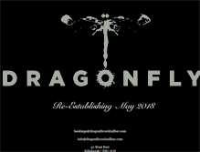 Tablet Screenshot of dragonflycocktailbar.com